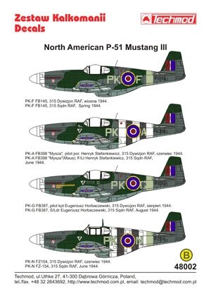 Techmod 48002 - North American P-51 Mustang III 1/48 – immagine 2