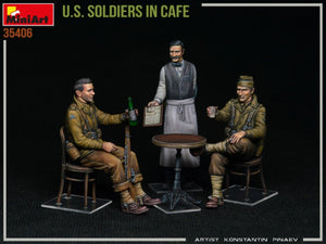 MiniArt 35406 US SOLDIERS IN CAFE 1/35 – image 2
