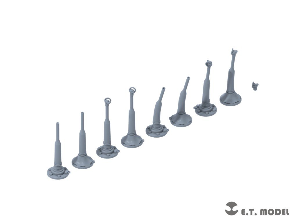 ET Model P35-227 Russian Vehicle Antenna Mast Base(Type.1) ( 3D Print ) 1/35 – image 3