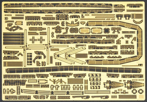 Hasegawa QG13 (72113) Antarctica Observation Ship Soya Photo Etched Parts 1/350
