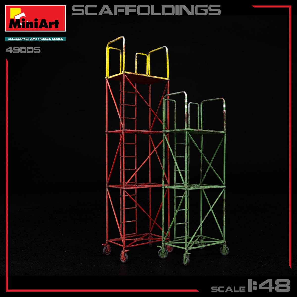 MiniArt 49005 SCAFFOLDINGS 1/48 – Bild 6