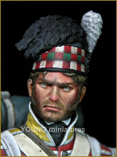 Young Miniatures YH1826 The 92nd Gordon Highlanders Waterloo 1815 1/10 – image 8