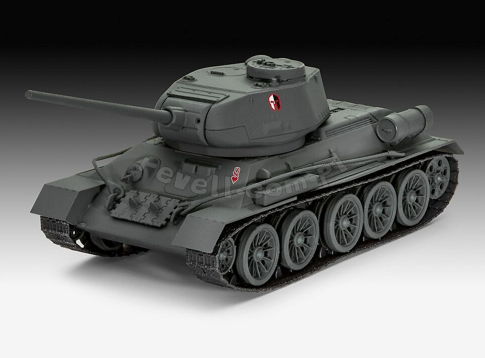 Revell 03510 T-34 &amp;quot;Easy Click&amp;quot; World of Tanks 1/72 – obrázek 2