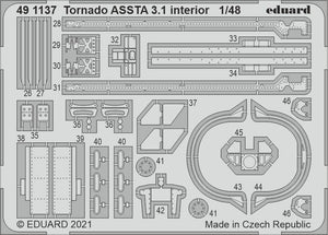 Eduard 491137 Tornado ASSTA 3.1 interior for Revell 1/48 – obrázek 2