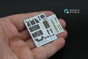 Quinta Studio QD48503 Typhoon Mk.Ib late 3D-Printed &amp;amp; colored Interior on decal paper (Hasegawa/Italeri) 1/48 – imagen 3