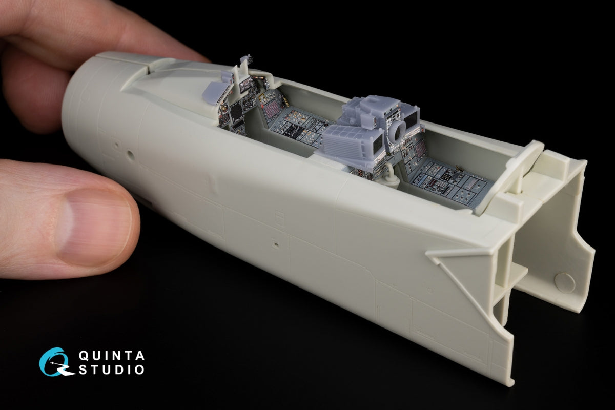 Quinta Studio QDS+48204 Tornado ECR German 3D-Printed &amp;amp; colored Interior on decal paper (Revell) (small version) (with 3D-printed resin parts) 1/48 – image 15