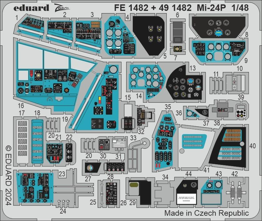 Eduard 491482 Mi-24P TRUMPETER 1/48 – Bild 2