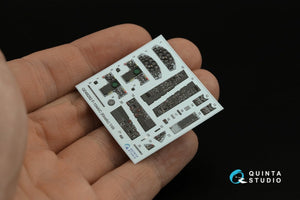 Quinta Studio QD48282 F-104A/С 3D-Printed &amp;amp; colored Interior on decal paper (Kinetic) 1/48 – image 3