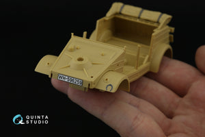 Quinta Studio QD35141 Kubelwagen Type 82 3D-Printed &amp;amp; colored Interior on decal paper (Tamiya) 1/35 – image 9