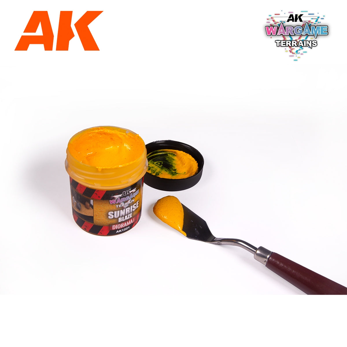 AK Interactive AK1221 SUNRISE BLAZE – WARGAME TERRAINS 100ML