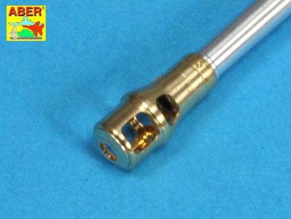 Aber 35L-036n German 7.5cmKwK42L/70 gun barrel with muzzle brake for Panther Ausf. G Late (1/35) – image 4