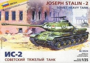 Zvezda 3524 Char lourd soviétique IS-2 (1/35)