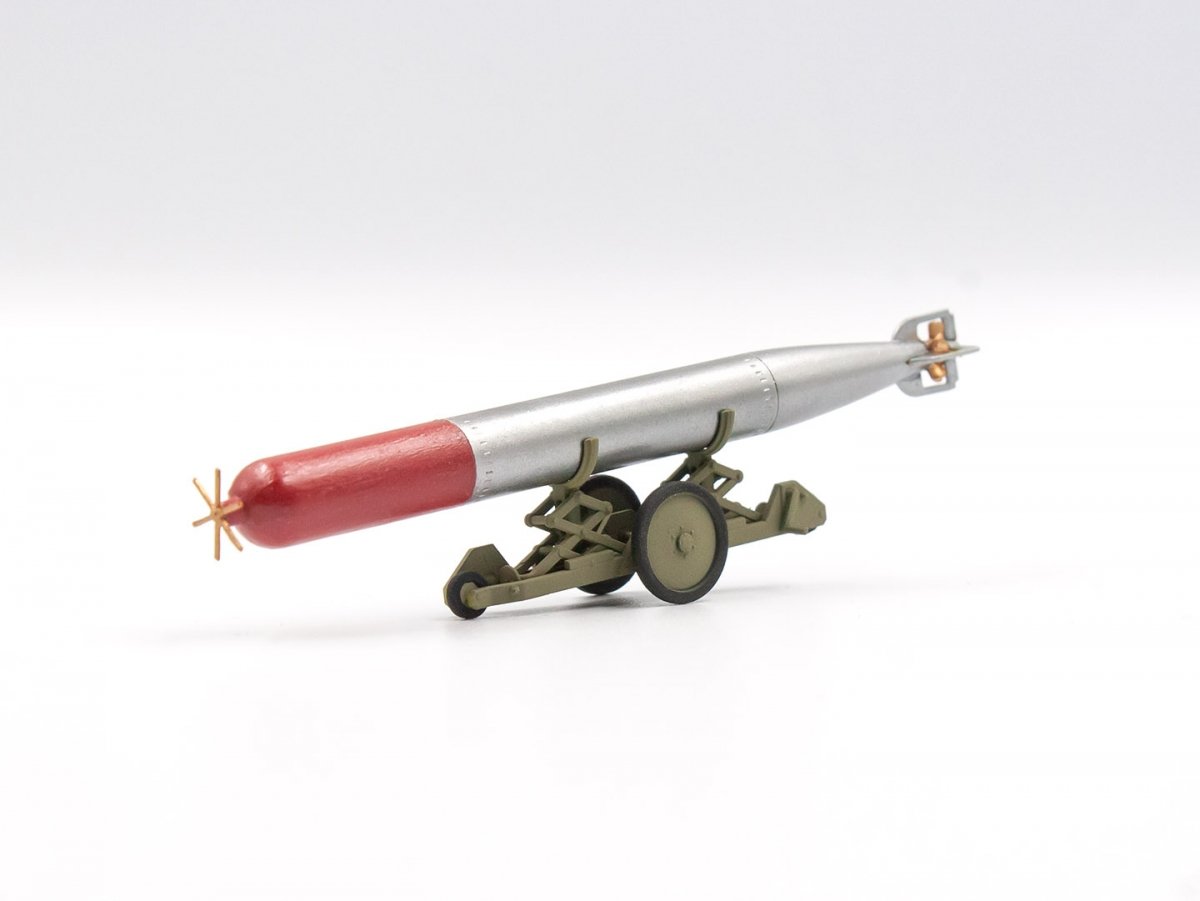 ICM 48405 WWII British Torpedo Trailer 1/48 – obrázek 5
