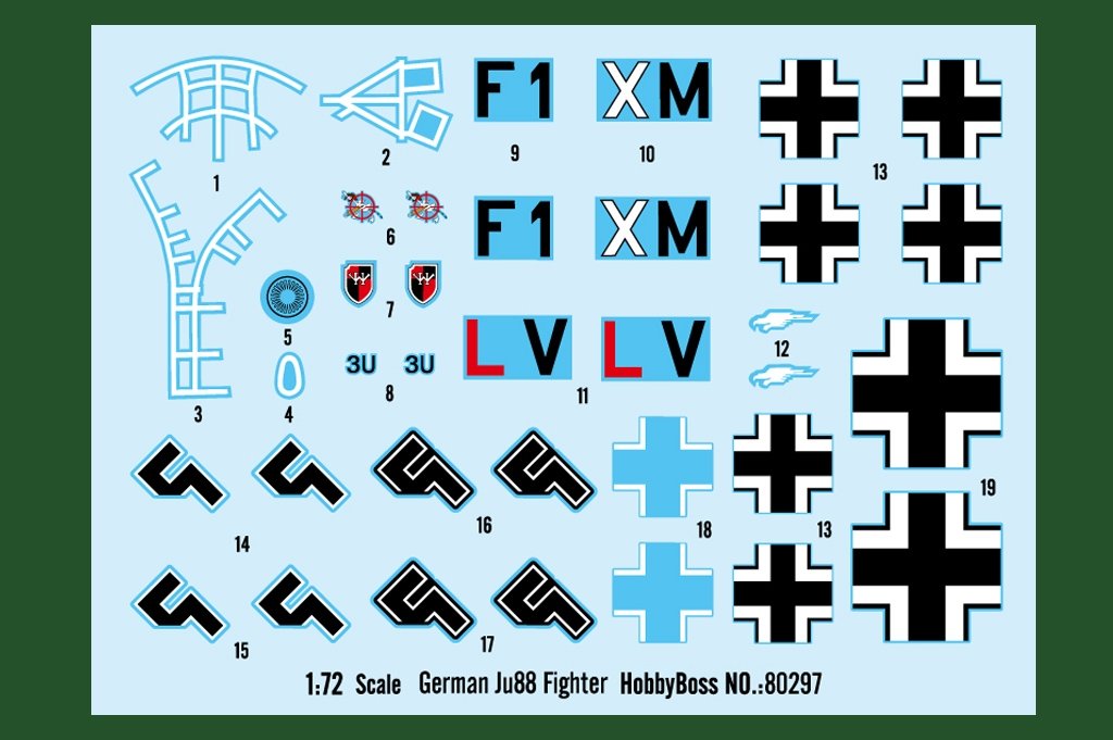 Hobby Boss 80297 German Ju88 1/72 – Bild 3