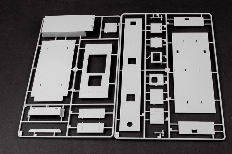 Trumpeter 00219 German Panzerlok BR57 Armoured Locomotive 1/35 – zdjęcie 3