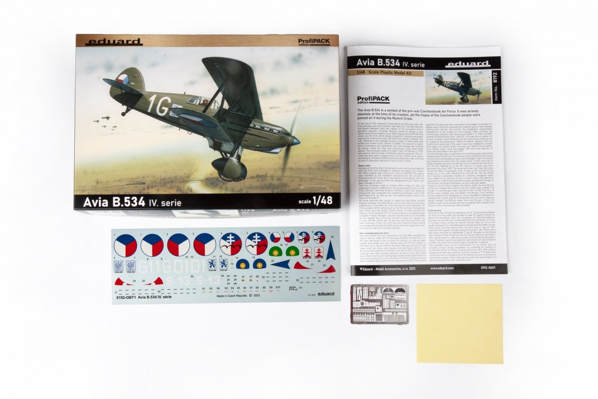 Eduard 8192 Avia B-534 IV series 1/48 – Bild 3