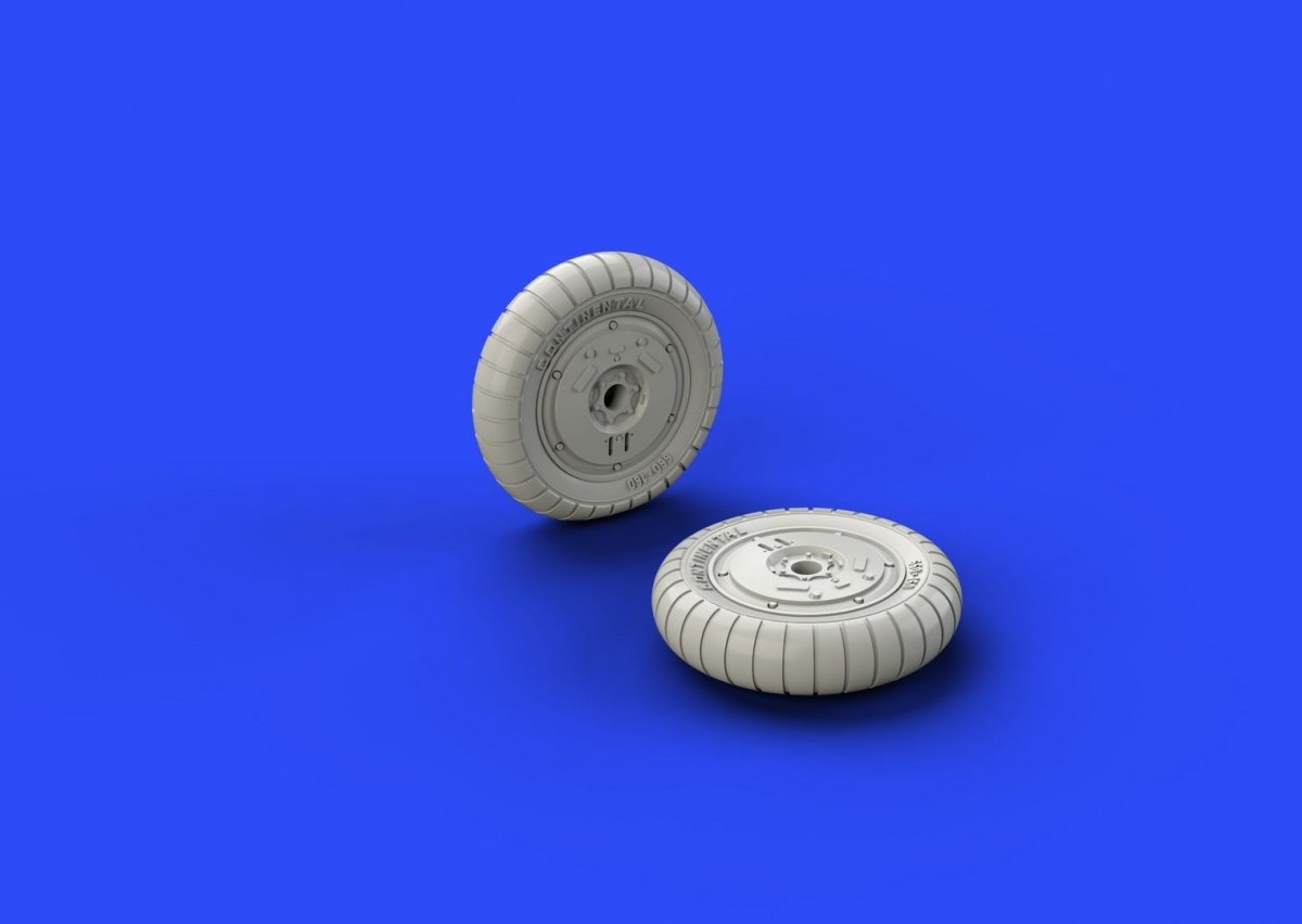 Eduard 648261 Bf 109G-6 wheels 1/48 – imagen 3