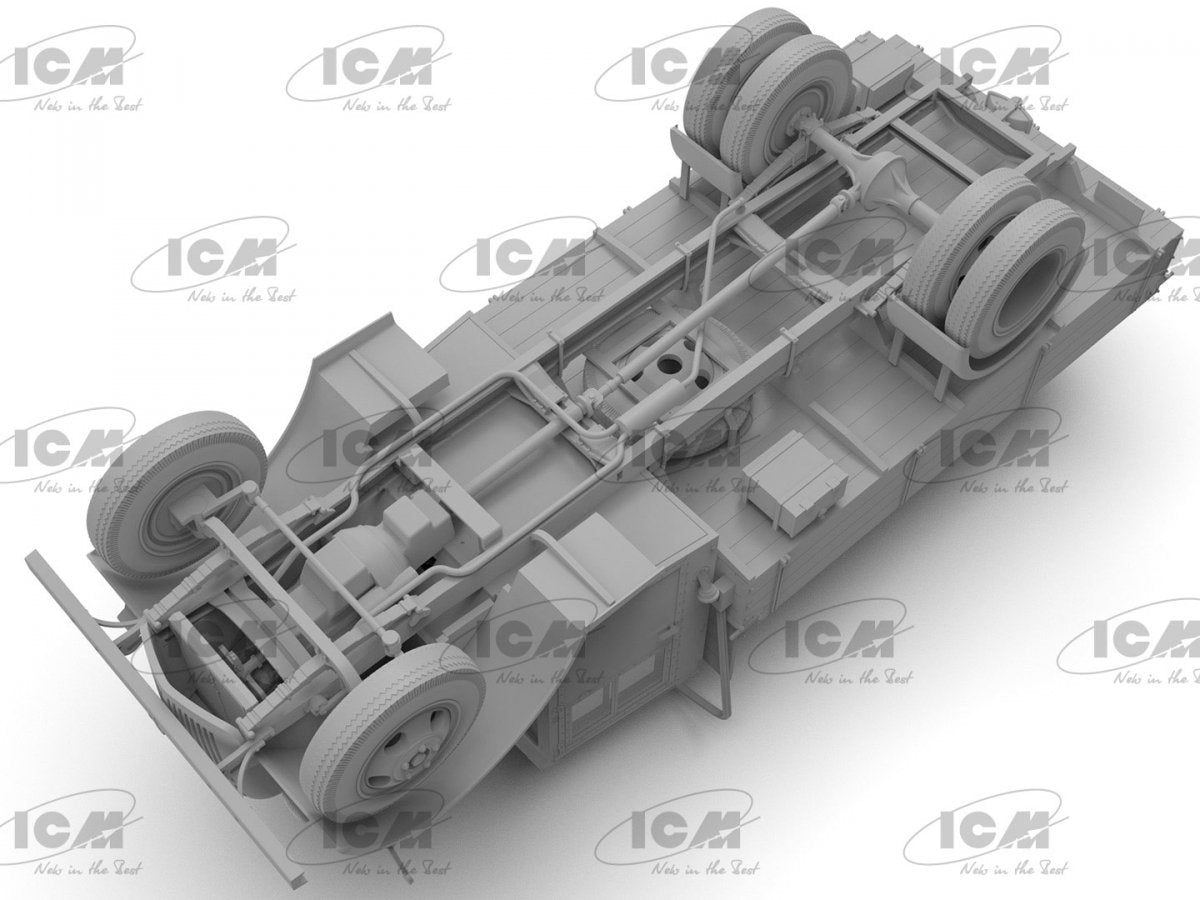 ICM 35409 V3000S Einheitsfahrerhaus WWII German Truck 1/35 – obrázek 7