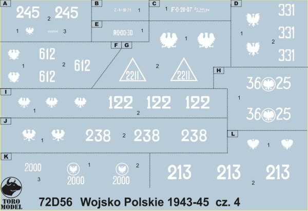 ToRo Model 72D56 Polish Army 1943-1945 part 4 1/72