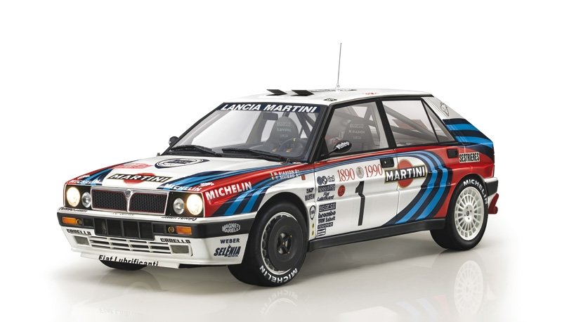 Italeri 4709 Lancia Delta HF integrale 16v 1/12 – obrázek 2