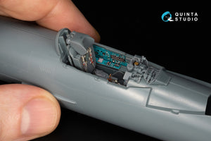 Quinta Studio QD+48577 MiG-21MF Fishbed-J (Moscow plant) 3D-Printed &amp;amp; colored Interior on decal paper (Eduard) (with 3D-printed resin parts) 1/48 – image 13