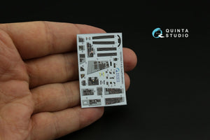 Quinta Studio QD72065 F-4EJ KAI 3D-Printed &amp;amp; colored Interior on decal paper (FineMolds) 1/72 – obrázek 5