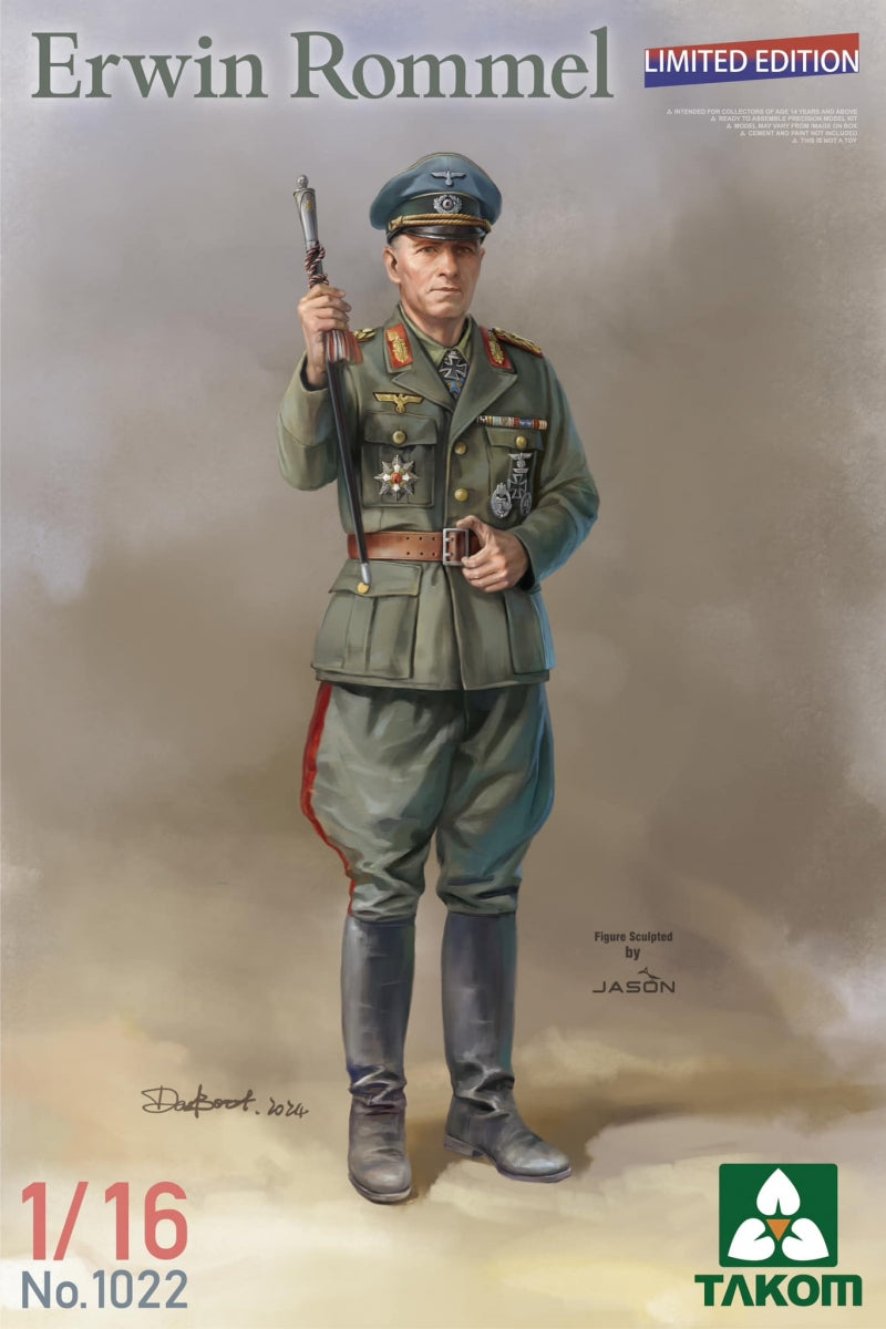 Takom 2194W Sd.Kfz 250/1 + Sd.Kfz 250/3 Greif Rommel Command Half-Track + 1/16 Erwin Rommel 1/35 – image 4