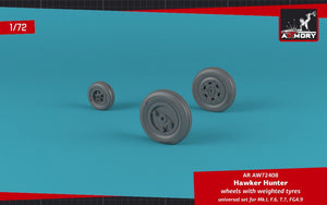 Armory Models AW72408 Hawker Hunter weighted wheels 1/72 – image 3