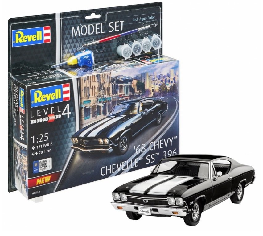 Revell 67662 Chevrolet Chevelle 1968 - Maquette au 1/25
