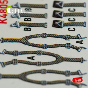 KELIK K48058 P-61B BLACK WIDOW INTERIOR 3D DECALS FOR GWH KIT 1/48 – Bild 4