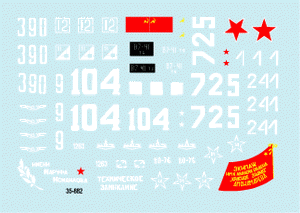 Star Decals 35-882 Soviet in Afghanistan part 2 1/35 – Bild 3