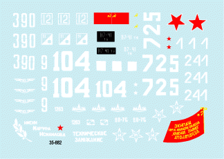 Star Decals 35-882 Soviet in Afghanistan part 2 1/35 – Bild 3