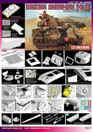 Dragon 6231 Sherman Mk.III Mid Production, Sicily 1/35 – image 2