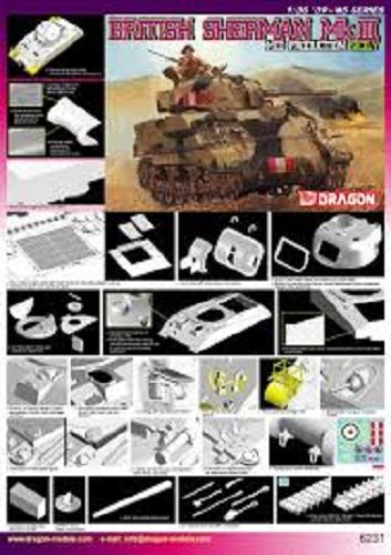 Dragon 6231 Sherman Mk.III Mid Production, Sicily 1/35 – image 2
