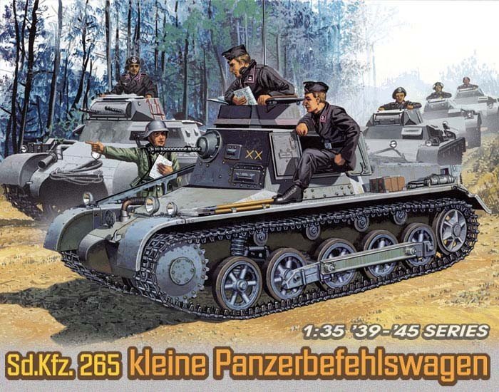 Dragon 6218 Sd.Kfz.265 petit Panzerbefehlswagen (1/35)
