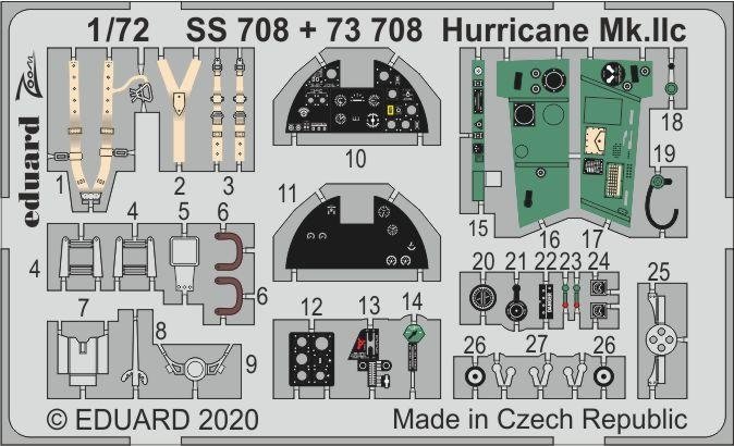 Eduard 73708 Hurricane Mk. IIc for Arma Hobby 1/72 – image 2