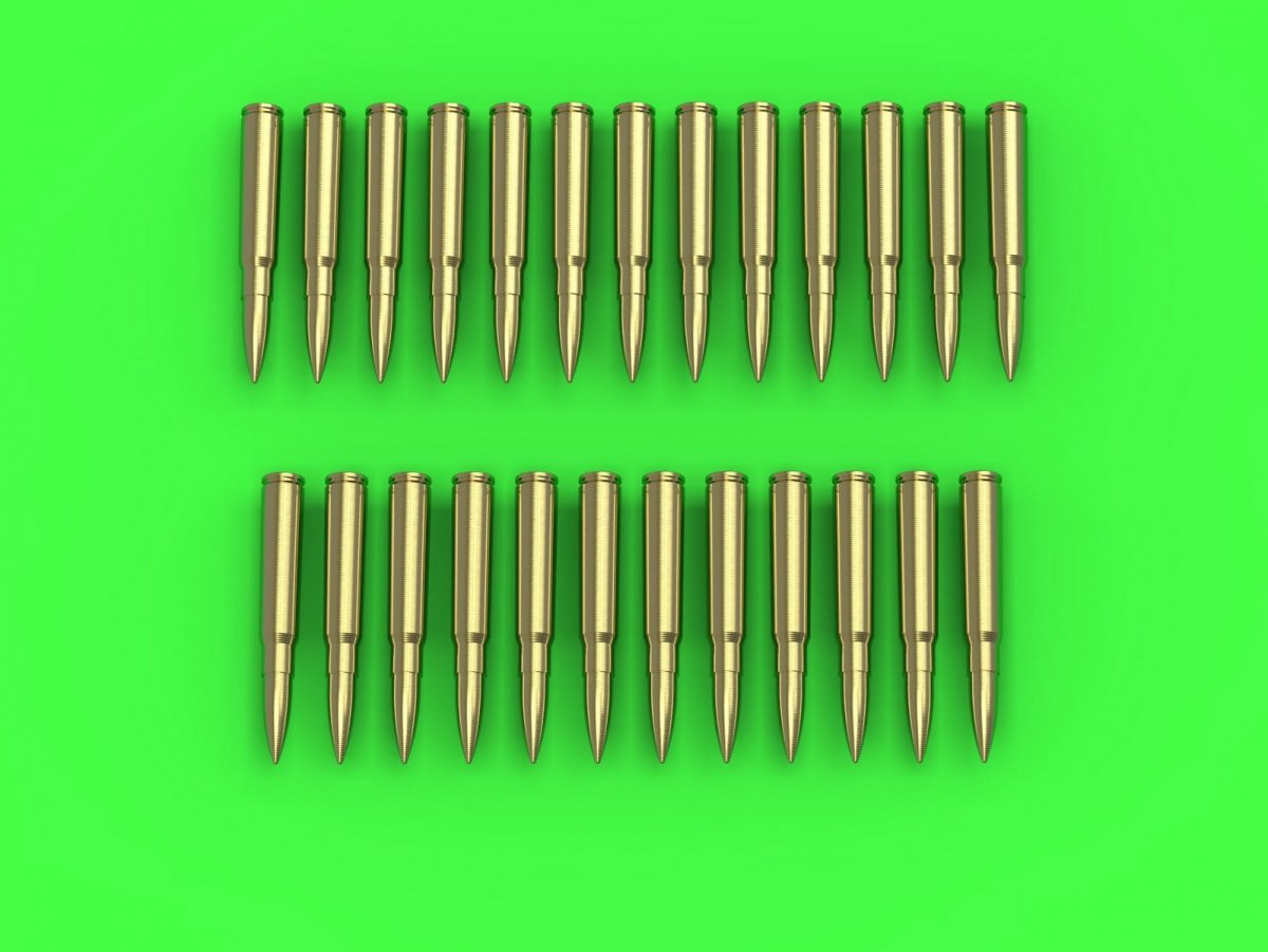 Master GM-35-026 MG-34/MG-42 (7.92mm) - naboje (25sztuk) 1/35
