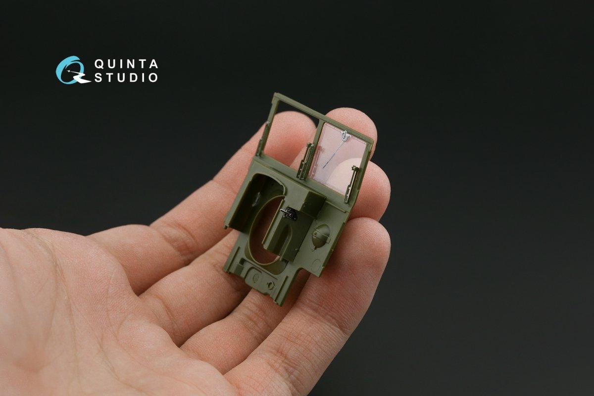 Quinta Studio QD35095 STZ-5 BM-13 3D-Printed &amp;amp; colored Interior on decal paper (Zvezda) 1/35 – Bild 4