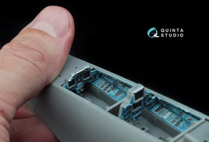 Quinta Studio QD48047 Su-30MKK 3D-Printed &amp;amp; colored Interior on decal paper (for HobbyBoss kit) 1/48 – immagine 8