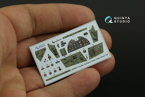 Quinta Studio QD48401 Hawker Hurricane family 3D-Printed &amp;amp; colored Interior on decal paper (Hobby Boss) 1/48 – Bild 4