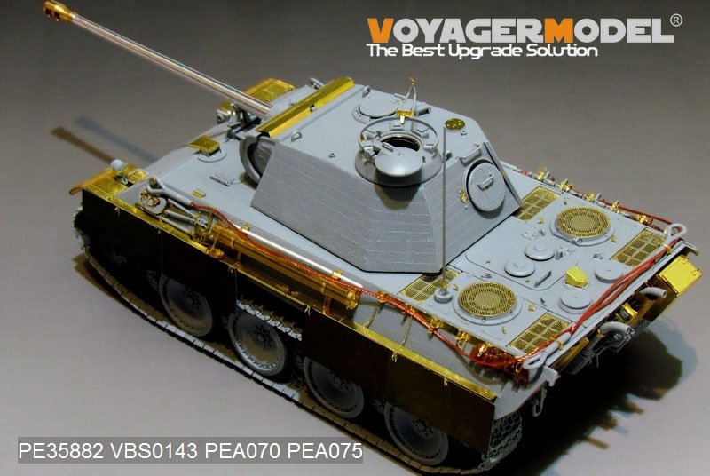 Voyager Model PE35882WWII German Panther G Early ver. Basic For DRAGON 1/35 – image 6