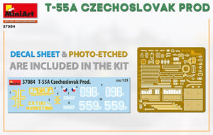 Miniart 37084 T-55A CZECHOSLOVAK PRODUCTION 1/35 – obrázek 3