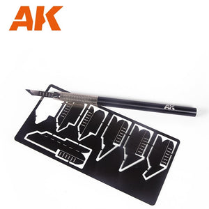 AK Interactive AK9311 PHOTO ETCHED SAW SET – obrázek 2