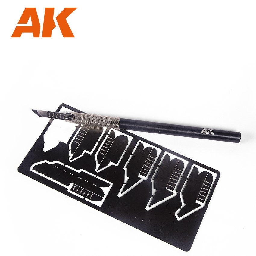 AK Interactive AK9311 PHOTO ETCHED SAW SET – obrázek 2