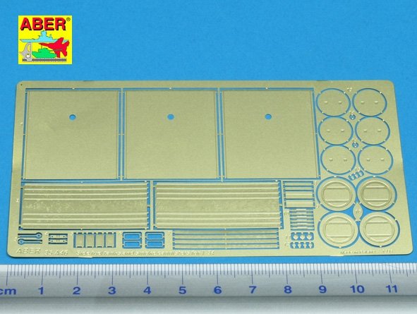 Aber 35A046 Side fuel tanks and smoke generators for T-34 (1/35) – image 2