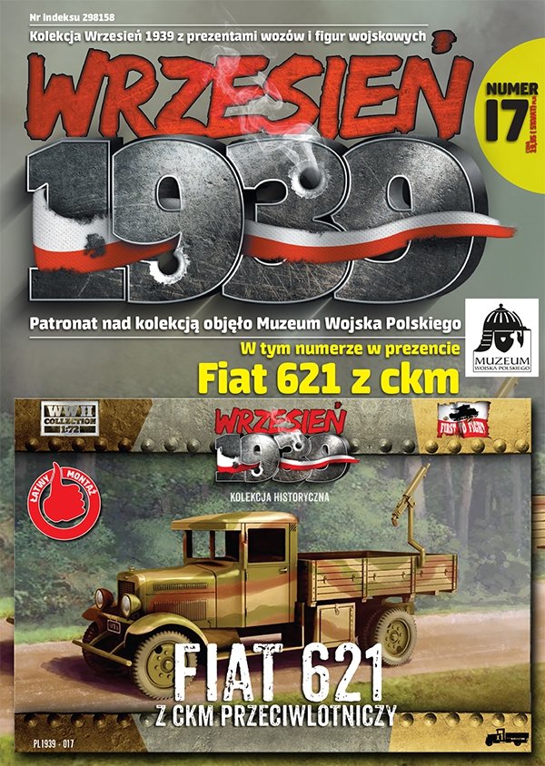 Premier à combattre PL017 - PF 621 avec canon antiaérien CKM (1/72)