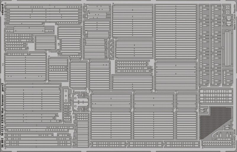 Eduard 36097 M-1134 ATGM slat armor 1/35 AFV Club – image 3