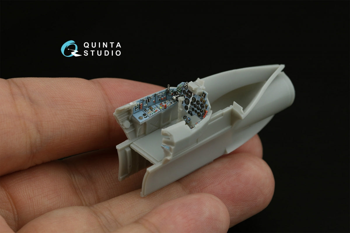 Quinta Studio QD+72168 Su-17M3 3D-Printed colored Interior on decal paper (Modelsvit) (with 3D-printed resin part) 1/72 – imagen 9