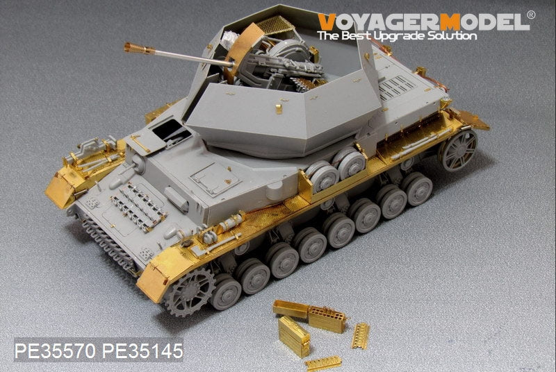 Voyager Model PE35570 WWII German FlakPanzer IV Ostwind For DROGON 6550 1/35 – Bild 2