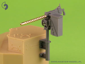 Master GM-35-087 Browning M1919 A4 .30 cal (7.62mm) - with M20 gun mount (used e.g. on M3 Stuart) or with D7431 cradle (e.g. M3 Scout Car) 1/35 – immagine 2